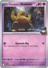Team Rocket's Drowzee 079/182 Common from Destined Rivals