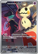 Team Rocket's Mimikyu 238/217 Illustration Rare from Ascended Heroes