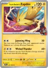 Team Rocket's Zapdos 070/182 Rare from Destined Rivals