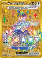 Terapagos ex 173/142 Hyper Rare from Stellar Crown