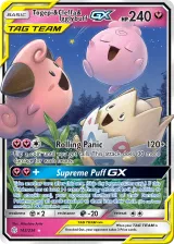 Togepi & Cleffa & Igglybuff-GX 143/236 Rare Holo GX from Cosmic Eclipse