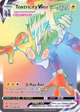 Toxtricity VMAX 196/192 Rainbow Rare from Rebel Clash