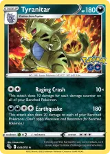 Tyranitar 043/078 Rare Holo from Pokémon GO