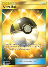 Ultra Ball 161/149 Secret Rare from Sun & Moon Base