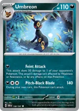 Umbreon 130/197 Uncommon from Obsidian Flames