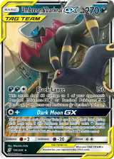 Umbreon & Darkrai-GX 125/236 Rare Holo GX from Unified Minds
