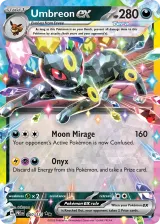 Umbreon ex 060/131 Double Rare from Prismatic Evolutions