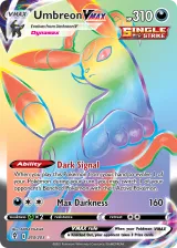 Umbreon VMAX 214/203 Rainbow Rare from Evolving Skies
