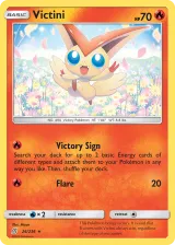 Victini 26/236 Rare Holo from Unified Minds