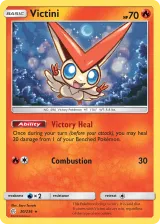 Victini 30/236 Rare Holo from Cosmic Eclipse