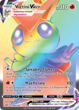 Victini VMAX 165/163 Rainbow Rare from Battle Styles