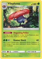 Vileplume 6/147 Rare Holo from Burning Shadows