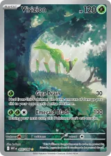 Virizion 095/086 Illustration Rare from White Flare