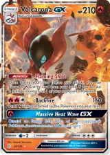 Volcarona-GX 35/236 Rare Holo GX from Cosmic Eclipse