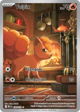 Vulpix 138/132 Illustration Rare from Mega Evolution Base