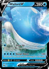 Wailord V 013/073 Rare Holo V from Champion's Path