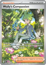 Wally's Compassion 186/132 Special Illustration Rare from Mega Evolution Base