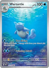 Wartortle 171/165 Illustration Rare from 151