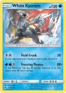 White Kyurem 63/214 Rare Holo from Lost Thunder