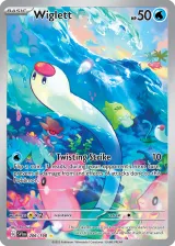 Wiglett 206/198 Illustration Rare from Scarlet & Violet Base