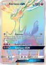 Xerneas-GX 139/131 Rainbow Rare from Forbidden Light