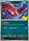 Yveltal 100/128 Rare from 30th Celebration