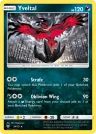 Yveltal 54/73 Rare Holo from Shining Legends