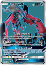 Yveltal-GX 124/131 Ultra Rare from Forbidden Light