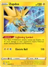 Zapdos 029/078 Rare Holo from Pokémon GO