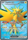 Zapdos ex 192/165 Ultra Rare from 151
