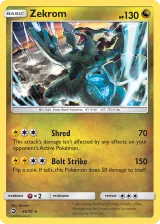 Zekrom 46/70 Rare Holo from Dragon Majesty