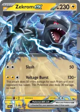 Zekrom ex 034/086 Double Rare from Black Bolt