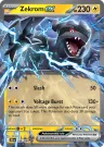 Zekrom ex 034/086 Double Rare from Black Bolt