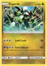 Zygarde 100/147 Rare Holo from Burning Shadows