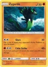 Zygarde 72/131 Rare from Forbidden Light