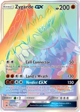 Zygarde-GX 136/131 Rainbow Rare from Forbidden Light